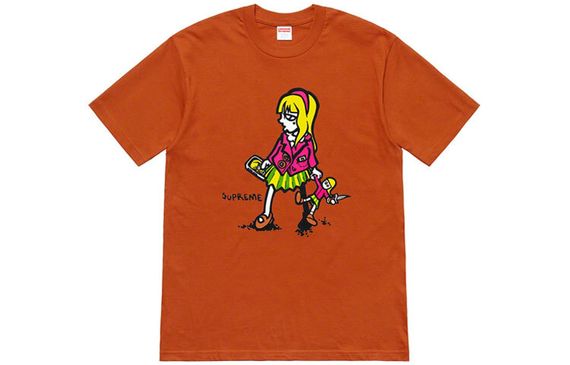Supreme SS19 Suzie Switchblade Tee Rust T