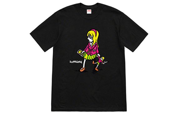 Supreme SS19 Suzie Switchblade Tee Black T