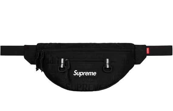 Supreme SS19Waist Bag Black