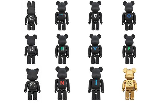 BE@RBRICK x Fragment Design x The Conveni 12 （ ) 100%