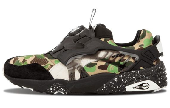 A BATHING APE x PUMA Disc Blaze