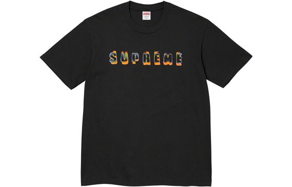 Supreme FW23 WEEK1 STENCIL TEE Logo T