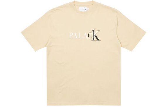 PALACE x Calvin Klein SS22 T-Shirt Wheat Logo T