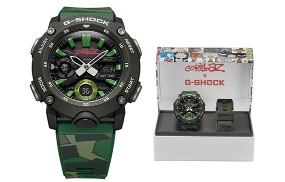 CASIO G-SHOCK X Gorillaz 200 GA-2000GZ-3APR