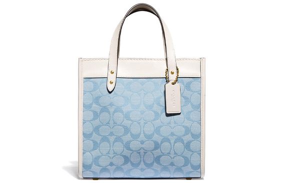 COACH Field 22 Chambray Tote
