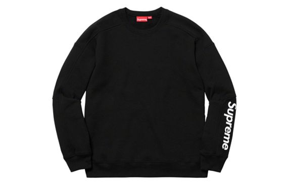 Supreme SS19 Formula Crewneck Black LOGO