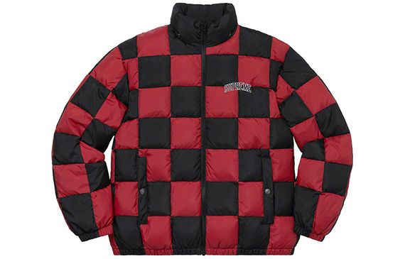 Supreme FW19 Week 17 Checkerboard Puffy Jacket