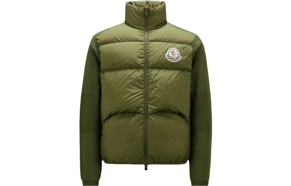 Moncler Padded Cardigan Logo