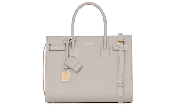SAINT LAURENT YSL Sac de Jour Baby Logo Tote