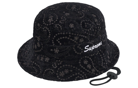 Supreme FW23 WEEK 15 VELVET PAISLEY BOONIE