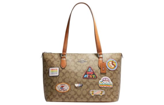 COACH Gallery Tote 37 Logo Tote