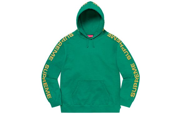 Supreme SS20 Week 10 Metallic Rib Hooded Sweatshirt
