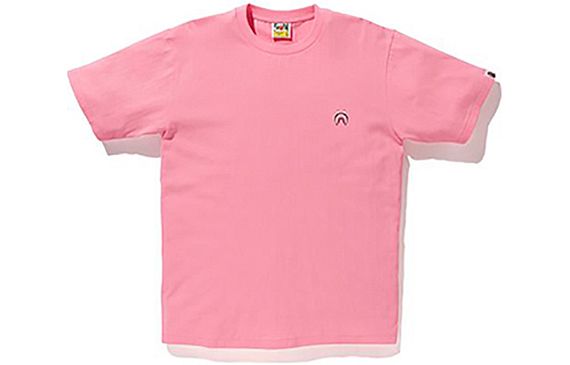 A BATHING APE SHARK ONE POINT PONR TEE Logo T