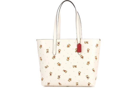 COACH Highline 36 Snowy Bear Tote