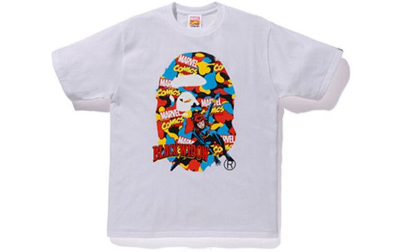 BAPE ×Marvel t