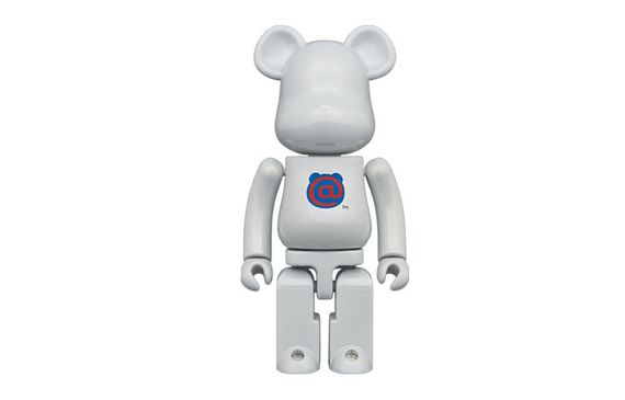 BE@RBRICK 20 1st MODEL WHITE CHROME Ver 14.5cm
