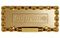 Supreme Chain License Plate Frame Gold
