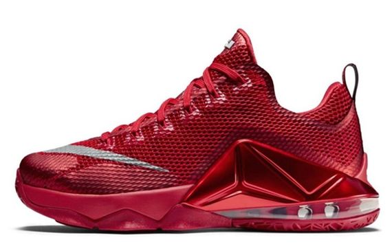 Nike Lebron 12 Low University Red 12
