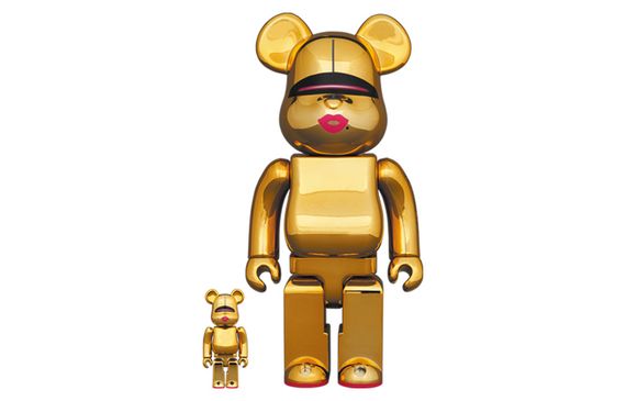 BE@RBRICK x /HajimeSorayama 2G GOLD Ver.
