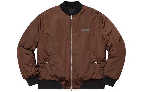 Supreme SS19 x Jean Paul Gaultier Reversible Backpack MA-1 Brown