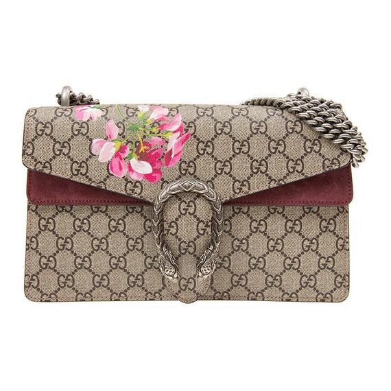 GUCCI Dionysus GG Blooms Logo /
