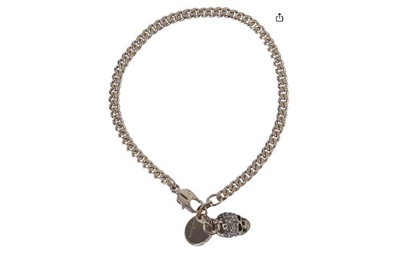 Alexander McQueen Pave Skull