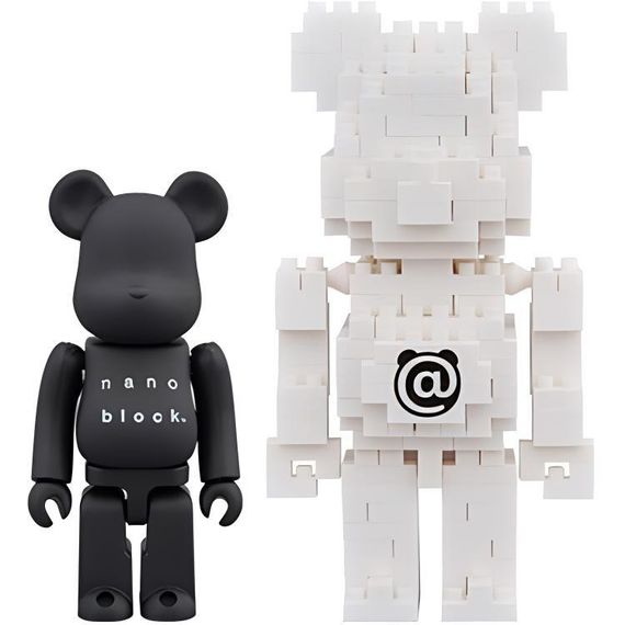 BE@RBRICK x nanoblock - 9.5cm