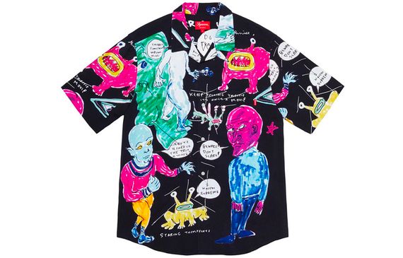 Supreme SS20 Week 12 x Daniel Johnston Rayon S/S Shirt