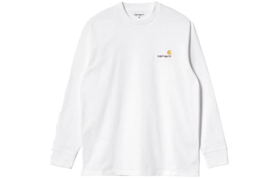 Carhartt WIP FW22 American Script Long Sleeve T-Shirt Logo T