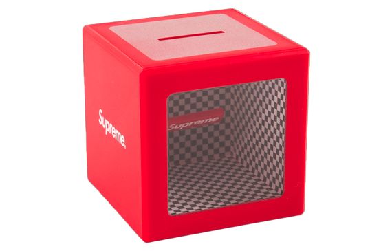Supreme SS18 Illusion Coin Bank Red