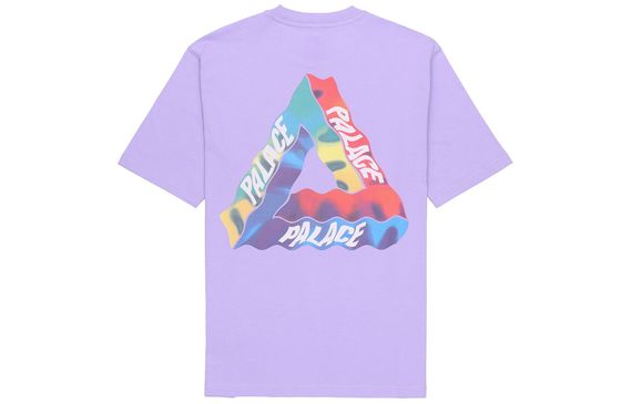 PALACE SS22 Tri-visions T-shirt Violet Logo T