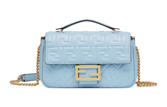 FENDI Baguette Logo FF