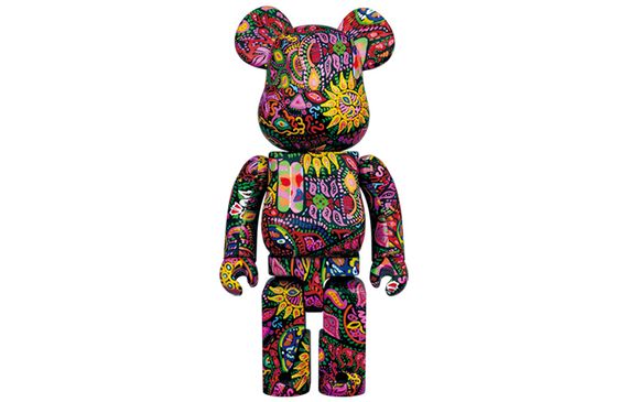 BE@RBRICK 1000% Psychedelic Paisley