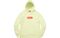 Supreme FW17 Box Logo Hooded Sweatshirt Pale Lime Bogo