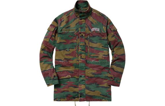 Supreme SS18 Infantry Jacket Jigsaw Camo