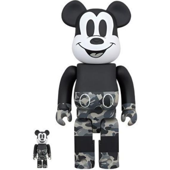 BE@RBRICK x BAPE BAPE MICKEY MOUSE