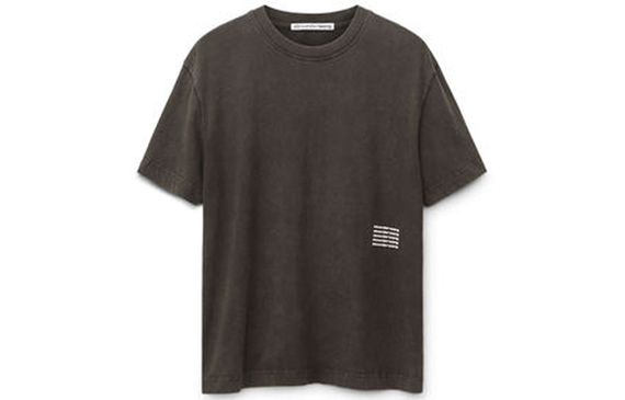 Alexander wang SS22 High Twist Acid Wash Logo T