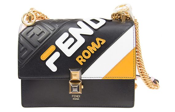 FENDI Kan I Logo FF