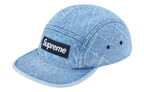 Supreme FW23 WEEK 5 PUNCHED DENIM CAMP CAP