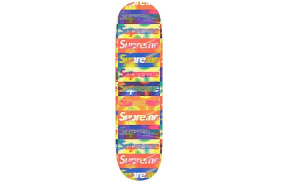 Supreme 2020 Week 0 Distorted Logo Skateboard