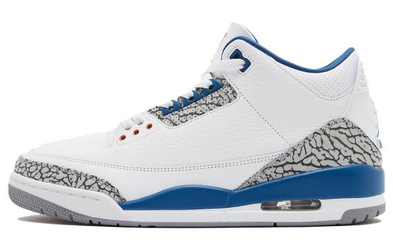 Jordan Air Jordan 3 retro &quot;White and True Blue&quot;