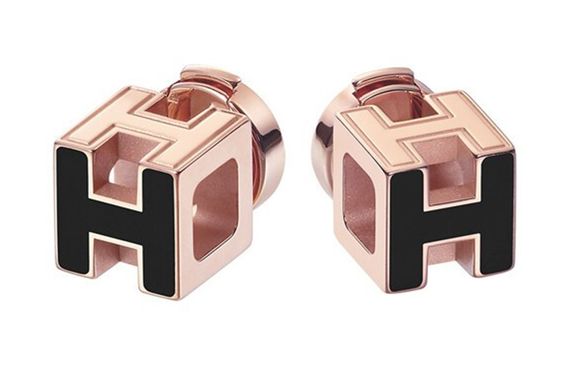 HERMES Cage d&#39;H Noir