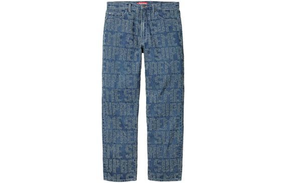 Supreme FW23 WEEK4 NEEDLE PUNCH REGULAR JEAN