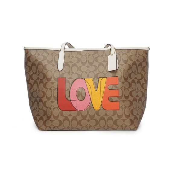COACH City 33 LOVE Tote