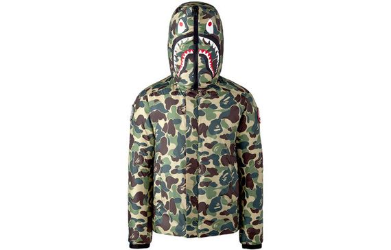 Canada Goose x BAPE x CONCEPTS FW21 Crofton PUFFER Shark