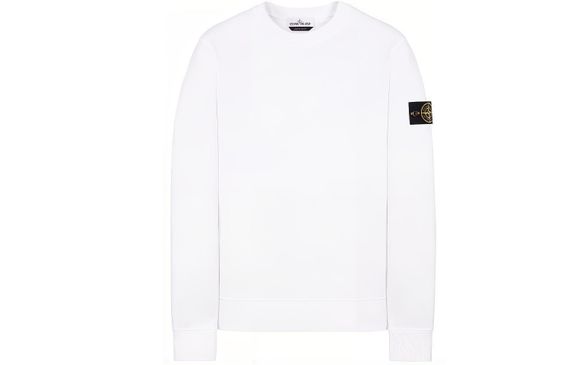 STONE ISLAND Garment Dyed Crew Sweat