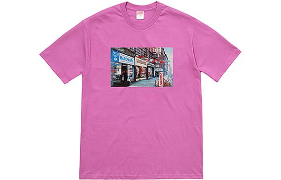 Supreme SS18 Hardware Tee Light Purple T