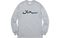 Supreme FW17 Arabic Logo L/S Tee Heather Grey T