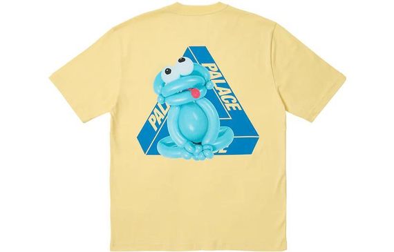 PALACE 2023 Tri-Tweister T-Shirt Mellow Yellow Logo T