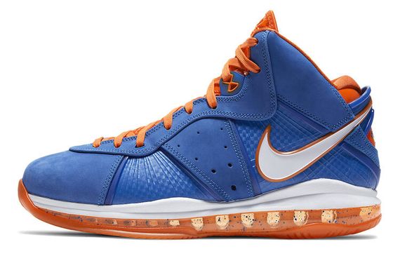 Nike Lebron 8 QS &quot;Blue and Orange&quot; TPU